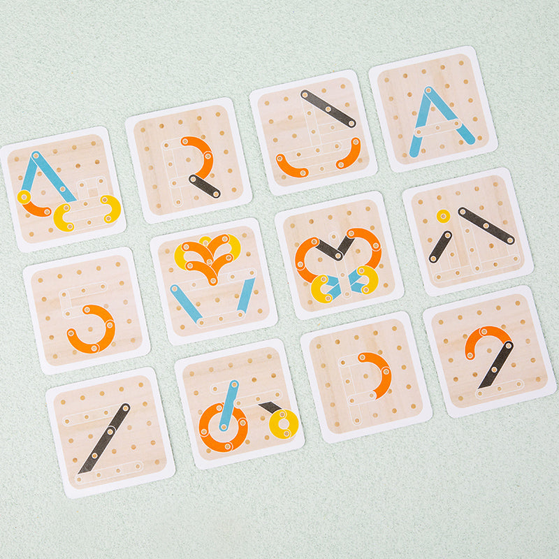 Montessori Kombinationspuslespil fra Hemmingsen Kids, billede 7