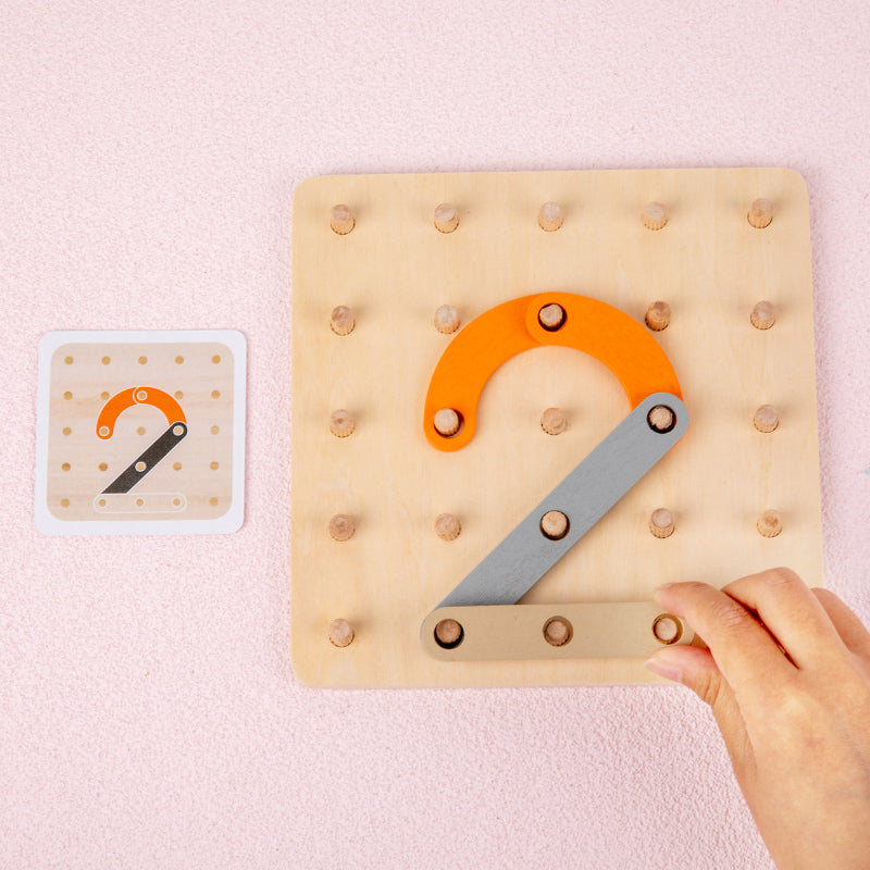 Montessori Kombinationspuslespil fra Hemmingsen Kids, billede 8