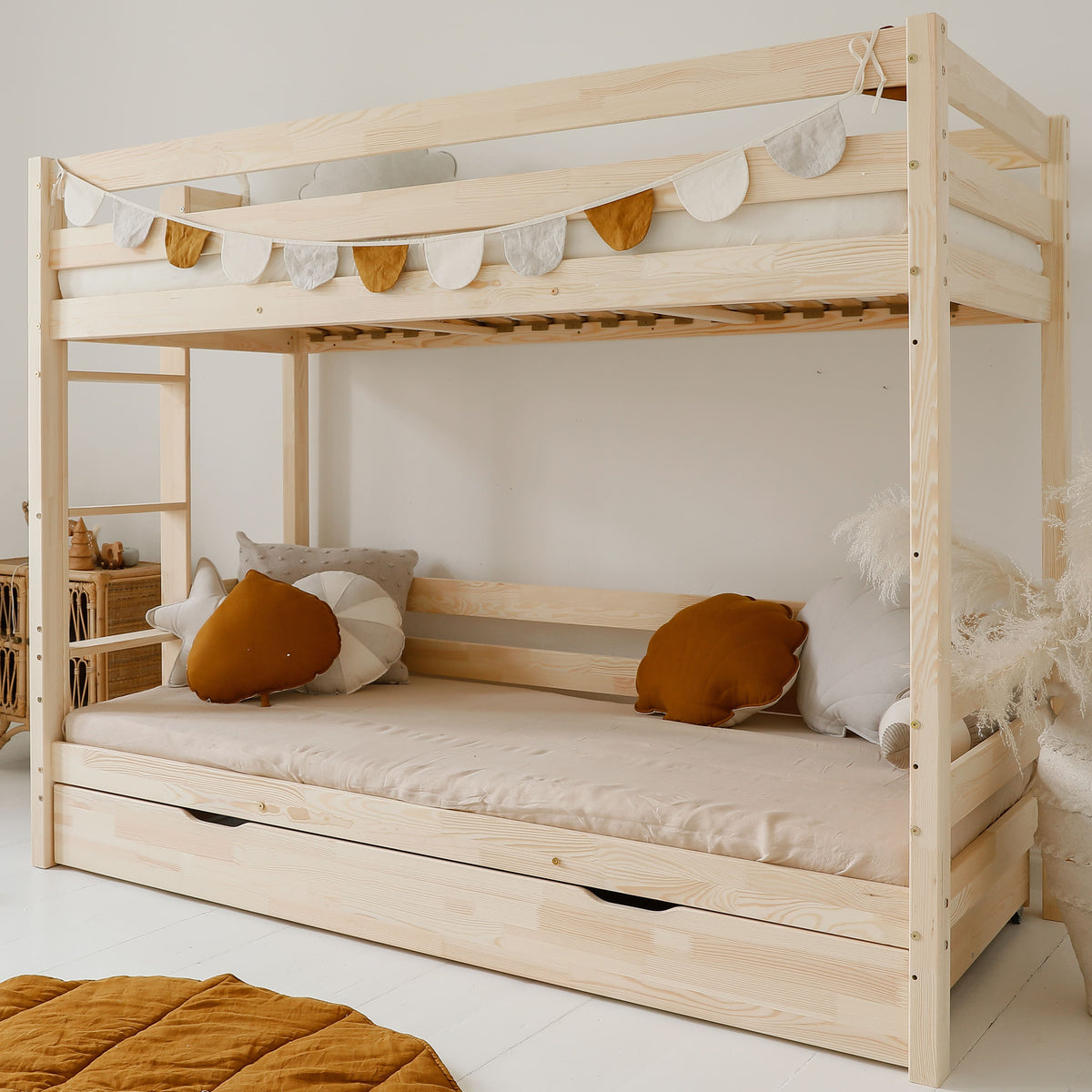 Basic Plus køjeseng m. skuffe fra Hemmingsen Kids