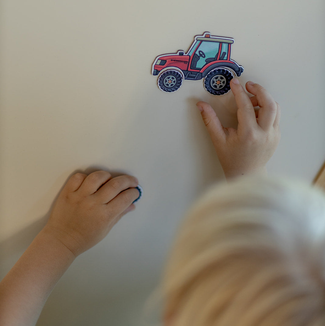 Magnetisk Traktor- Byg selv sæt fra Hemmingsen Kids, billede 5