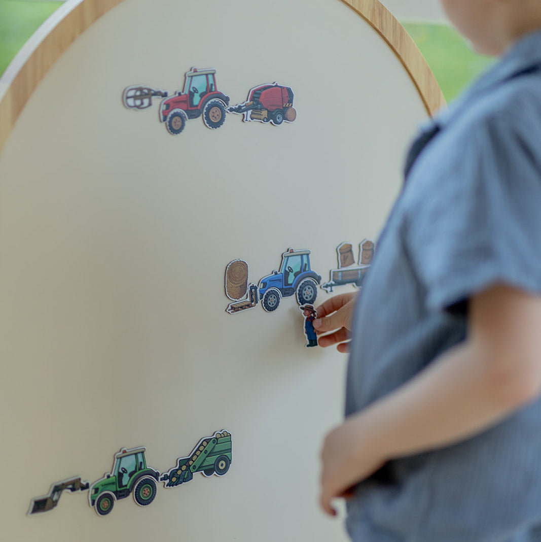 Magnetisk Traktor- Byg selv sæt fra Hemmingsen Kids, billede 4