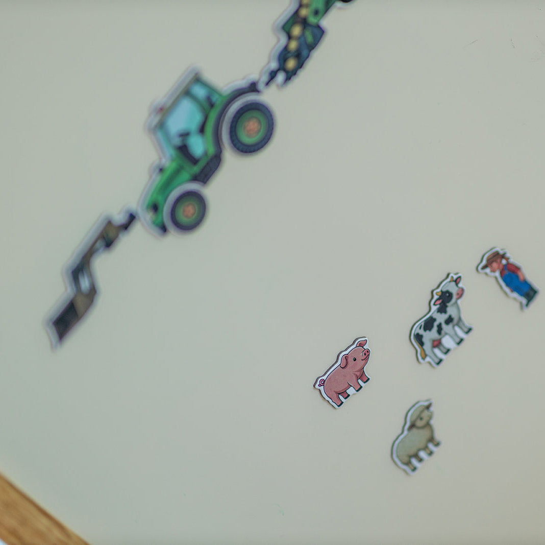 Magnetisk Traktor- Byg selv sæt fra Hemmingsen Kids, billede 10