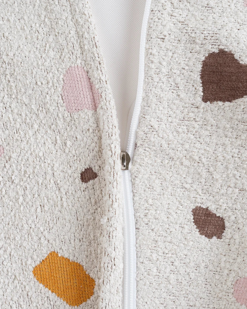 Wigiwama Firkantet puf, Terrazzo Marble (11)