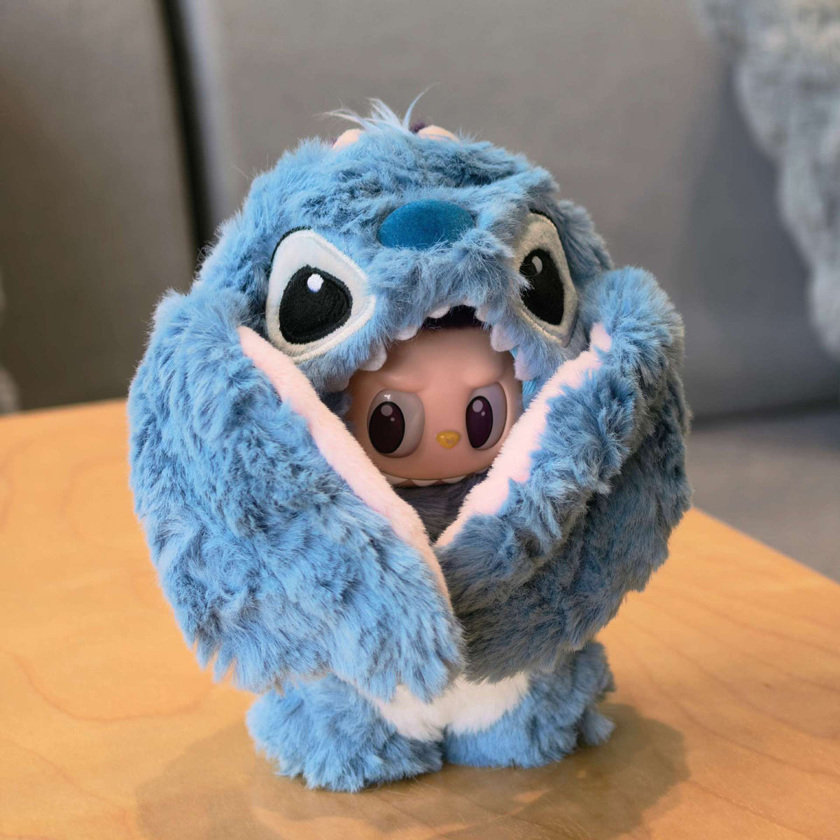 Labubu Tøjsæt – Blue Monster Edition fra Hemmingsen Kids, billede 3