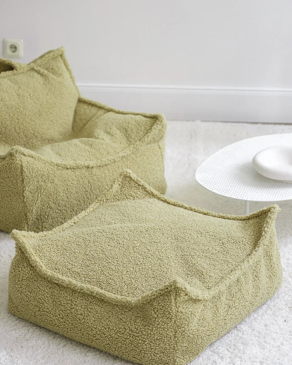 Wigiwama Sækkestol med puf, Matcha (5)