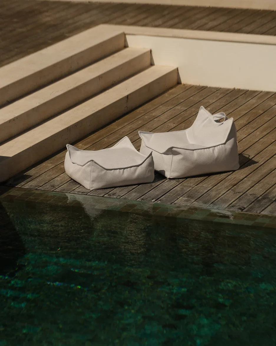 Wigiwama Udendørs firkantet puf, Terra (10)