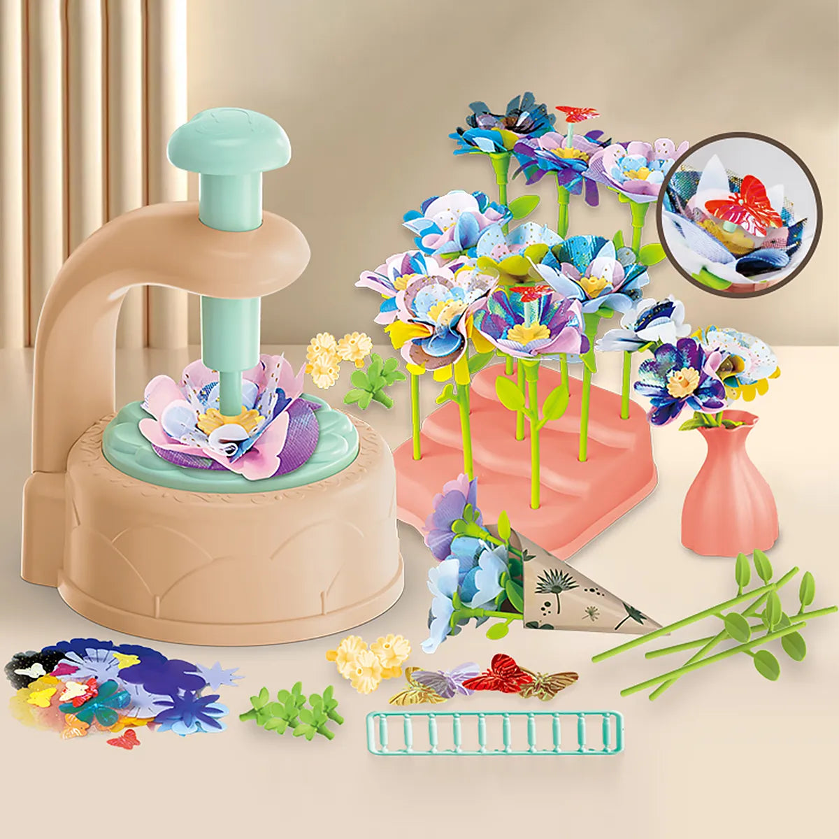 DIY Blomstersæt – Lav dine egne blomster fra Hemmingsen Kids, billede 5