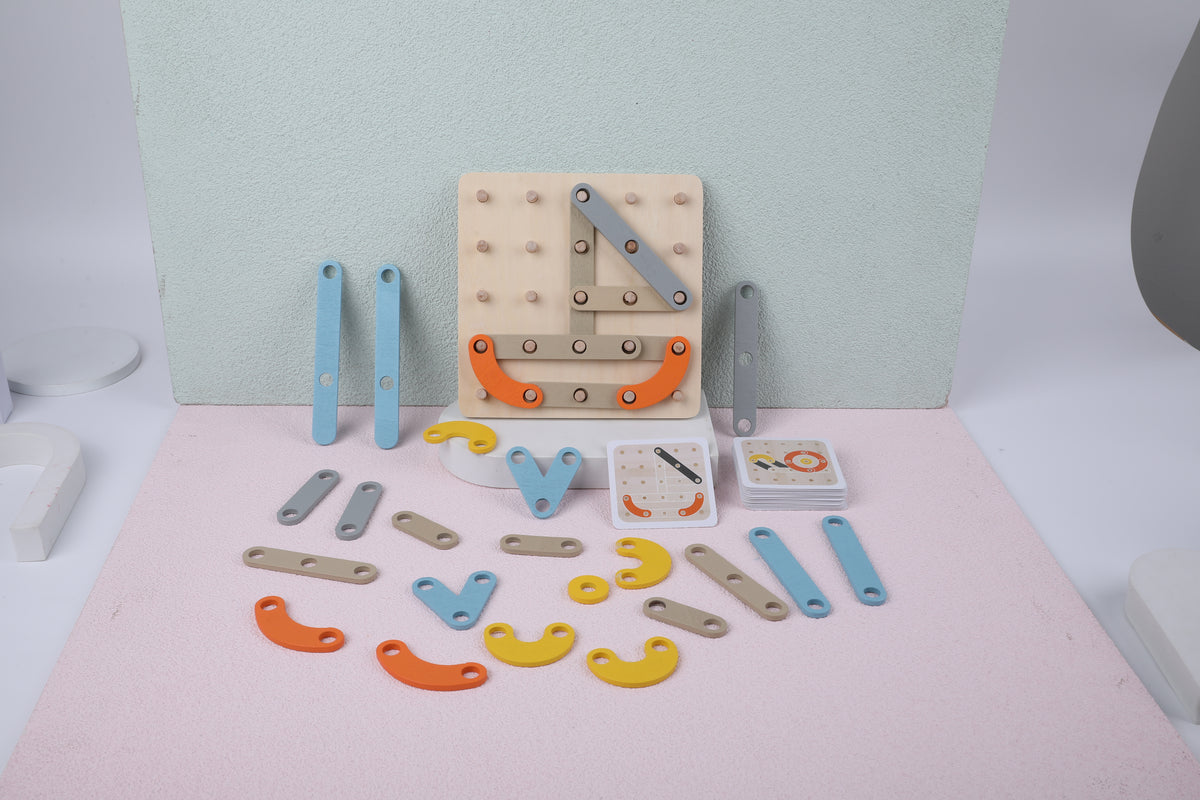 Montessori Kombinationspuslespil fra Hemmingsen Kids, billede 3