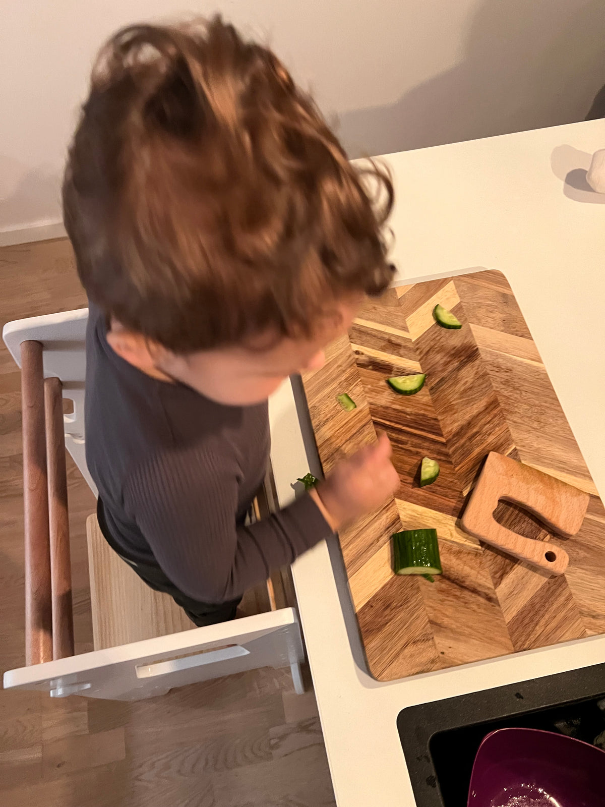 Børnekniv i Træ