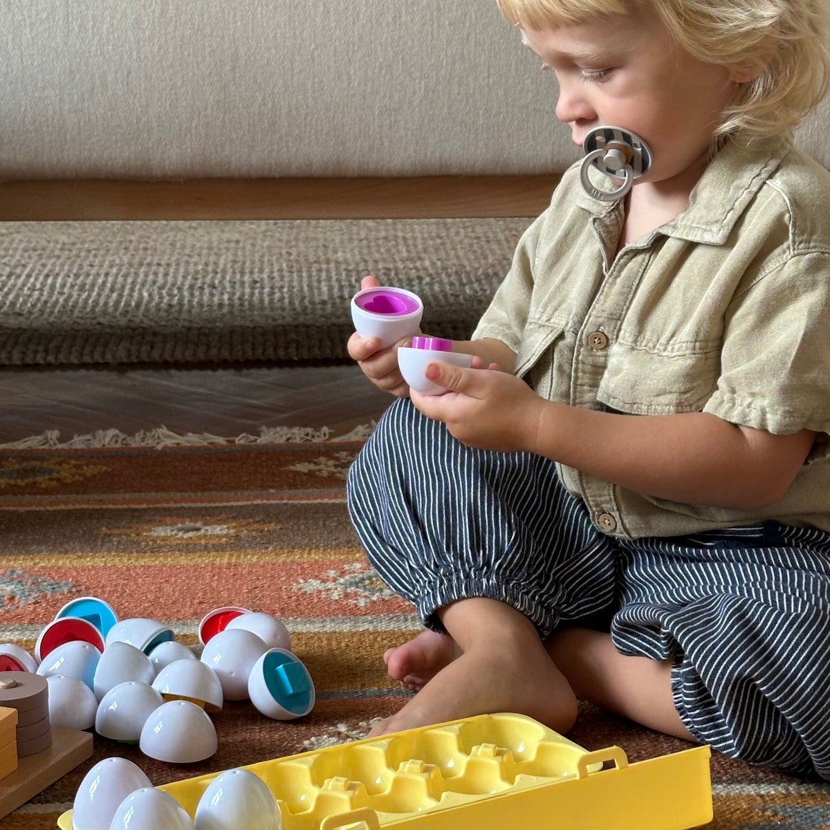 Montessori Æg-Puslespil fra Hemmingsen Kids, billede 4