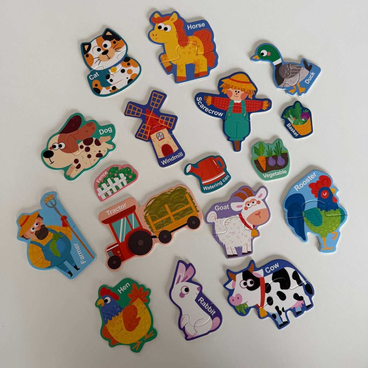 Magnet Bondegård- Engelsk fra Hemmingsen Kids, billede 6
