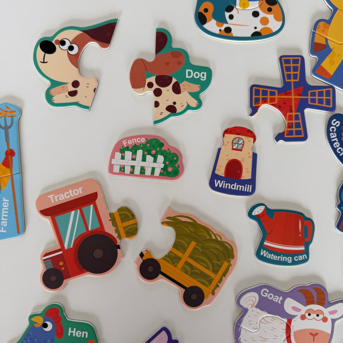 Magnet Bondegård- Engelsk fra Hemmingsen Kids, billede 5
