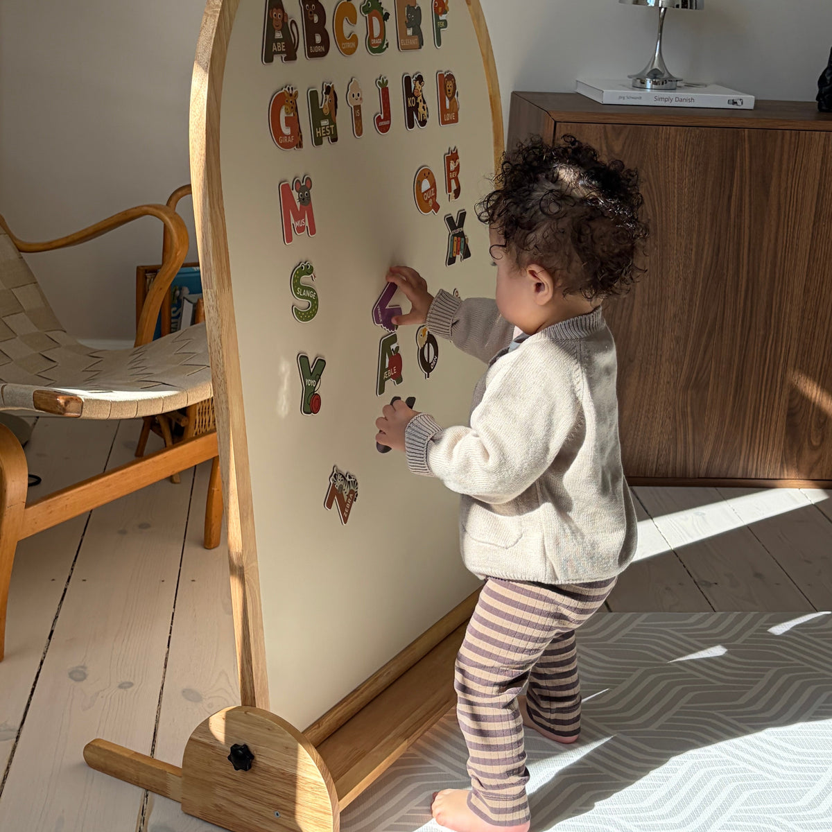 Magnetiske Bogstaver A-Å fra Hemmingsen Kids, billede 3