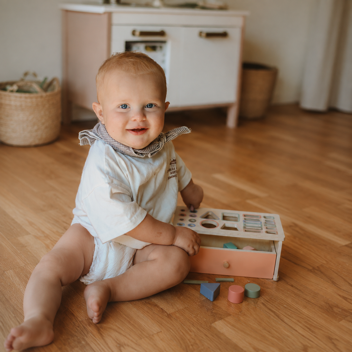 Puttekasse i træ fra Hemmingsen Kids, billede 2
