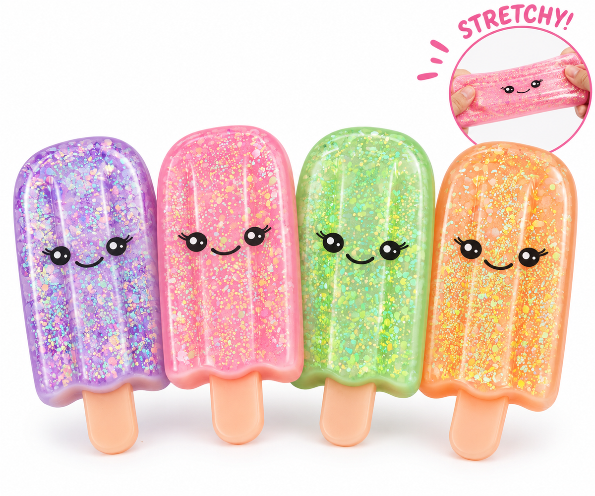 SQUISHY STRETCHY ICE CREAM 14 cm fra Hemmingsen Kids