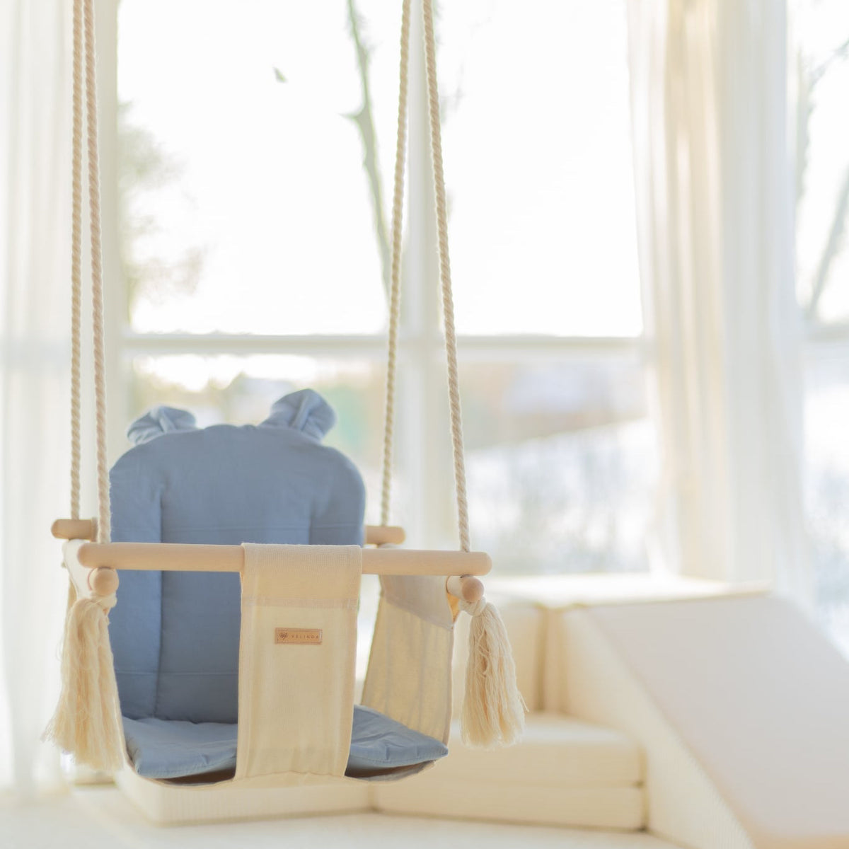 Babygynge med ører - Beige fra Hemmingsen Kids