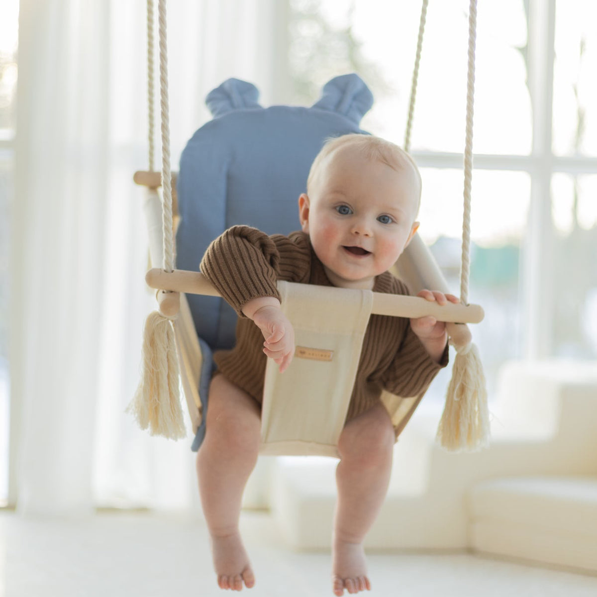 Babygynge med ører - Beige fra Hemmingsen Kids, billede 2