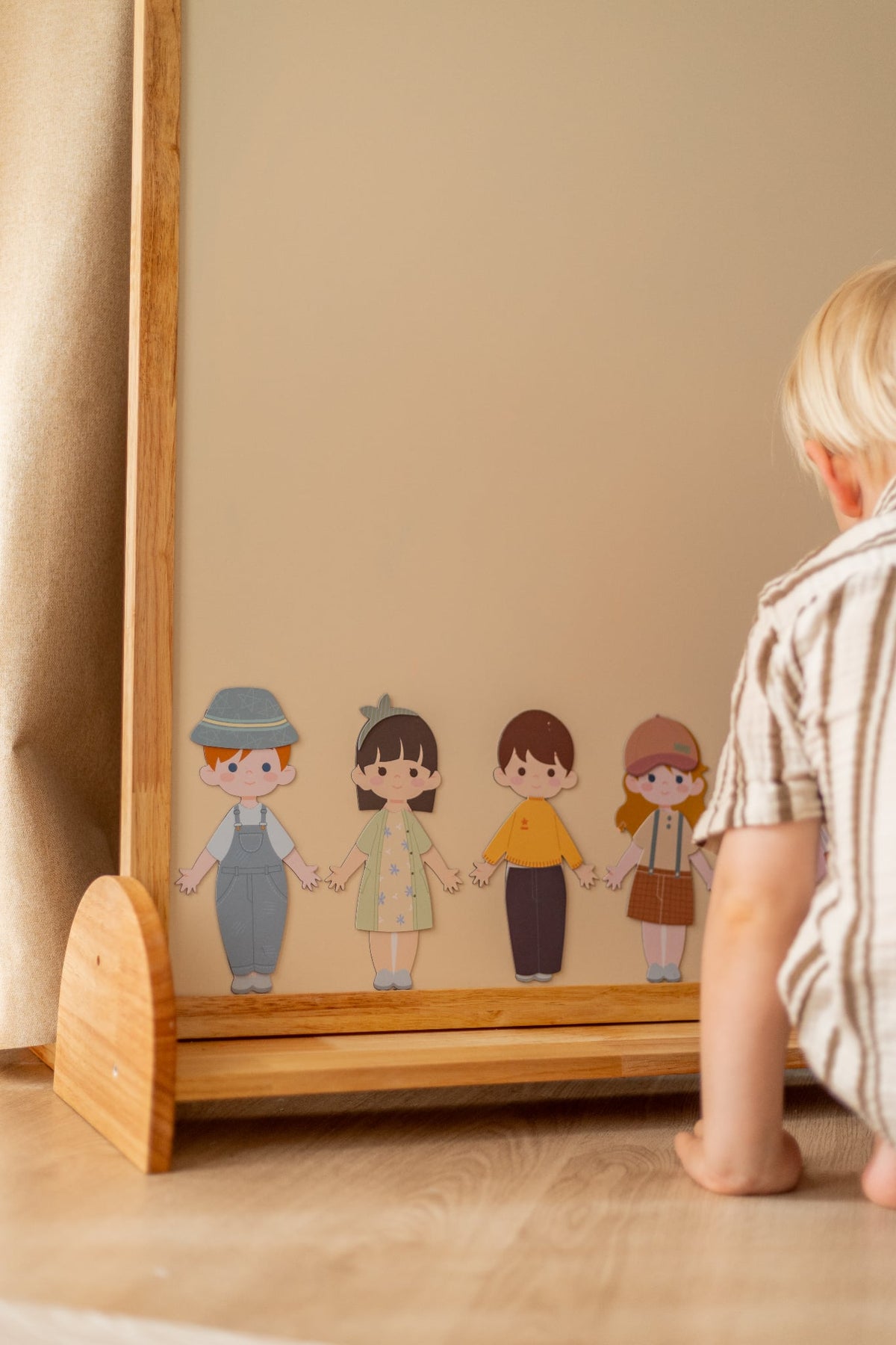 Magnetiske påklædningsdukker fra Hemmingsen Kids, billede 2