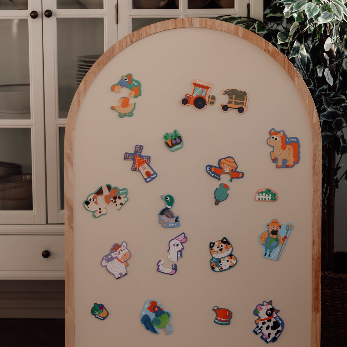 Magnet Bondegård- Engelsk fra Hemmingsen Kids, billede 2