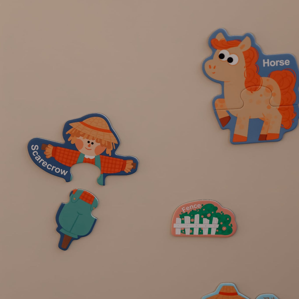Magnet Bondegård- Engelsk fra Hemmingsen Kids, billede 4