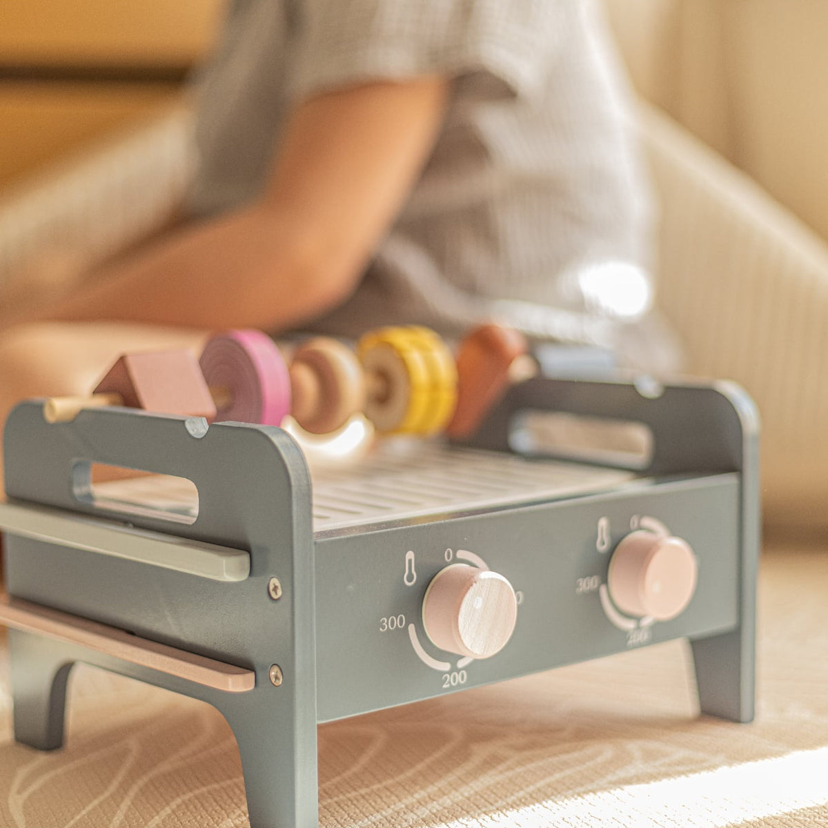 Grillsæt i Træ fra Hemmingsen Kids