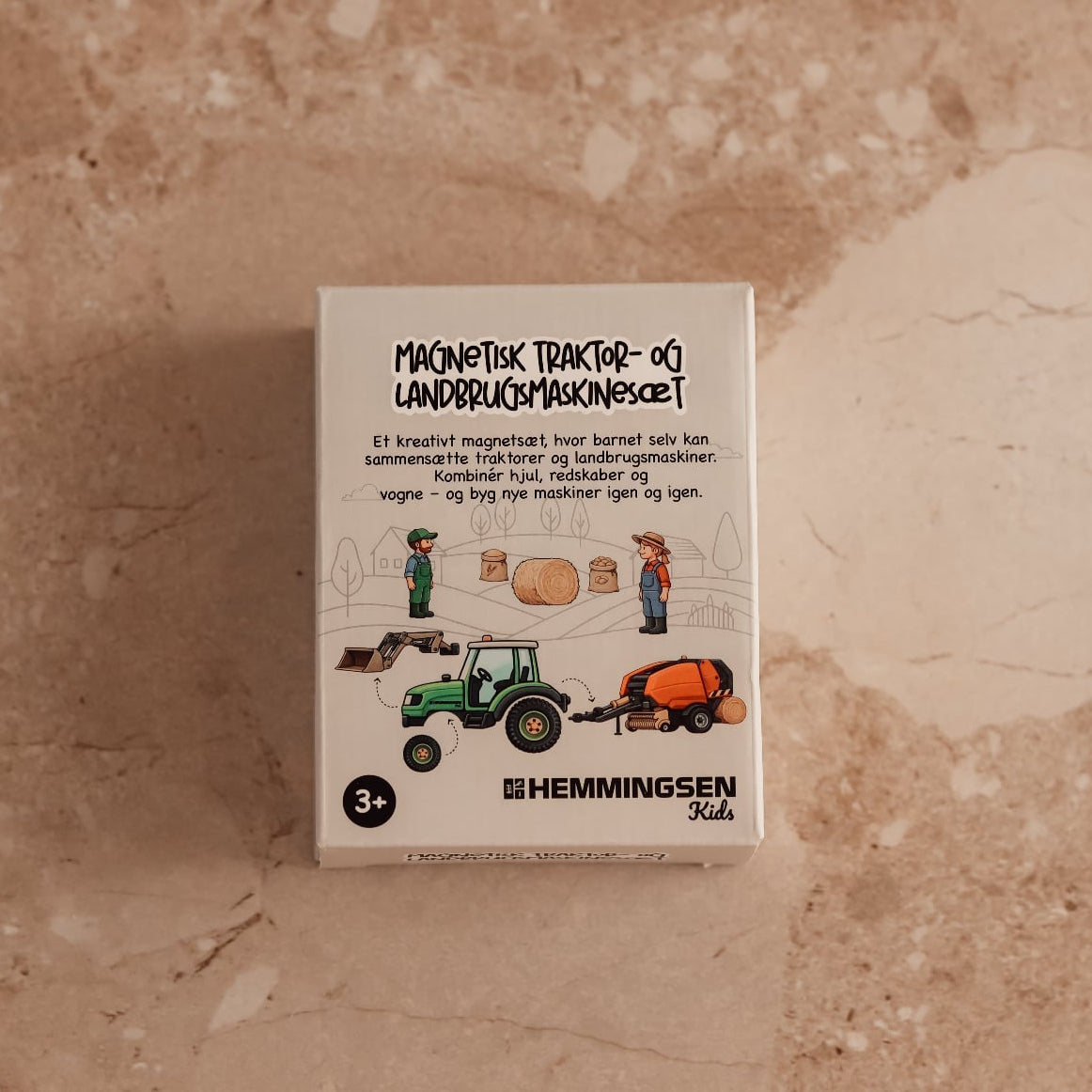 Magnetisk Traktor- Byg selv sæt fra Hemmingsen Kids