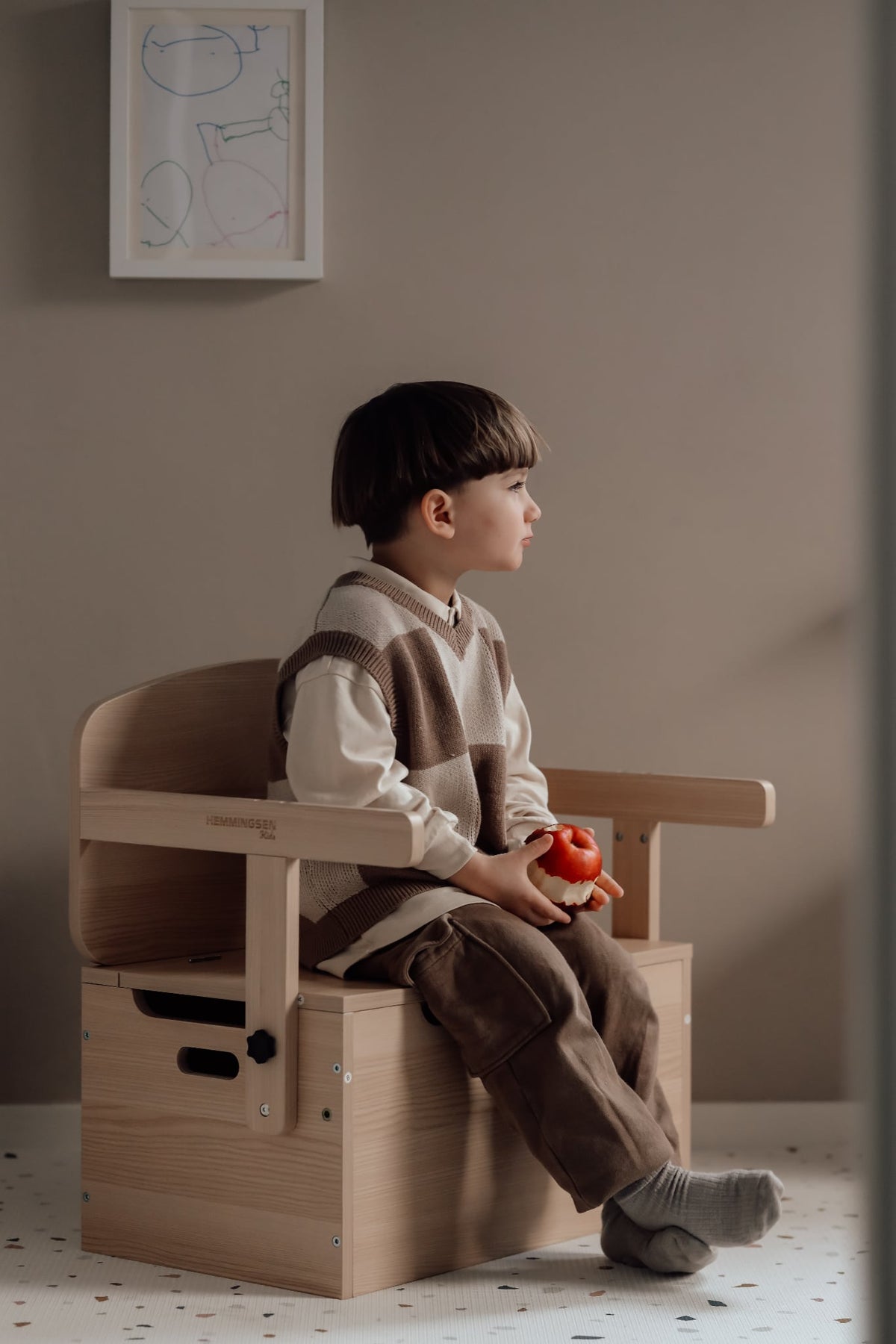 Saga Opbevaringsbænk fra Hemmingsen Kids, billede 3
