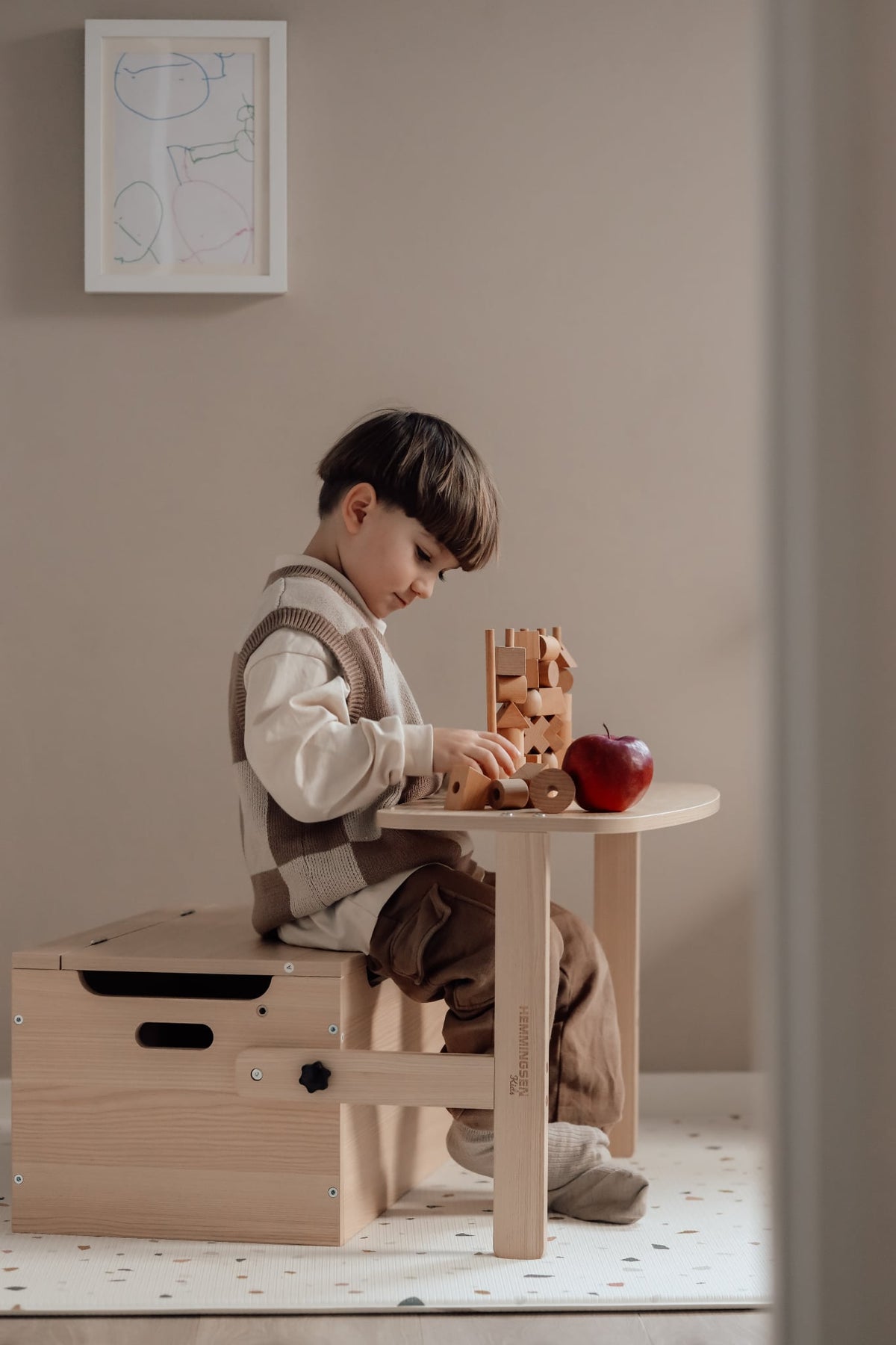 Saga Opbevaringsbænk fra Hemmingsen Kids
