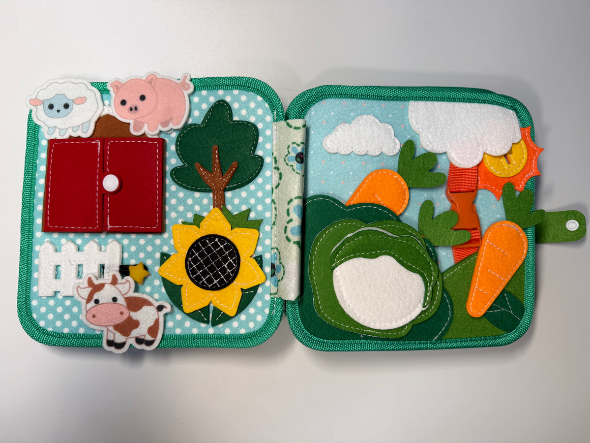 Aktivitets og følebog Bondegård fra Hemmingsen Kids, billede 5