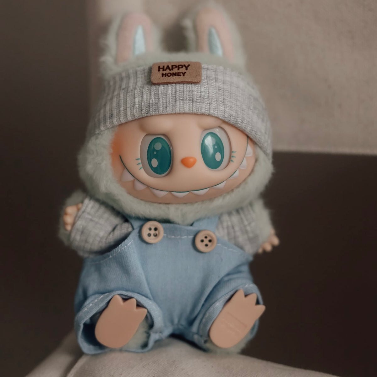 Labubu Tøjsæt- Happy Honey Denim fra Hemmingsen Kids, billede 2