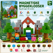 Magnetklodser – Bondegård (100 dele) fra Hemmingsen Kids