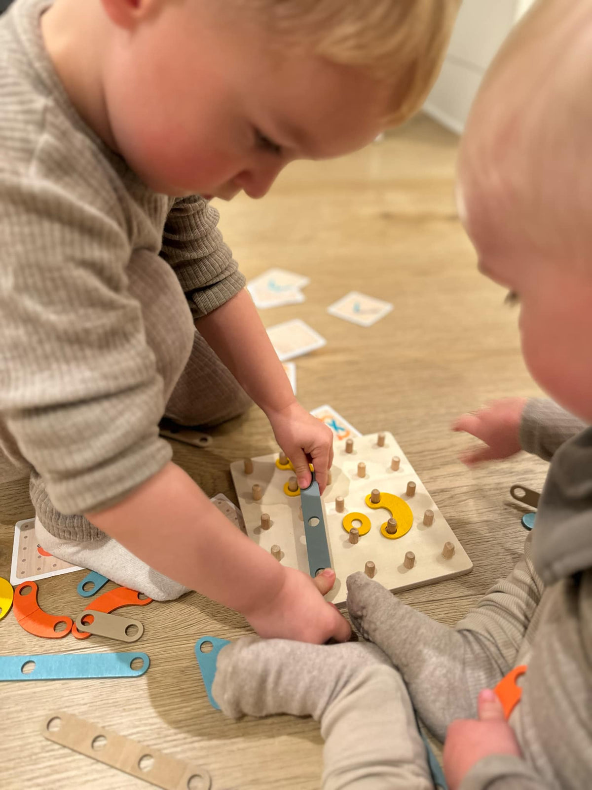 Montessori Kombinationspuslespil fra Hemmingsen Kids, billede 2
