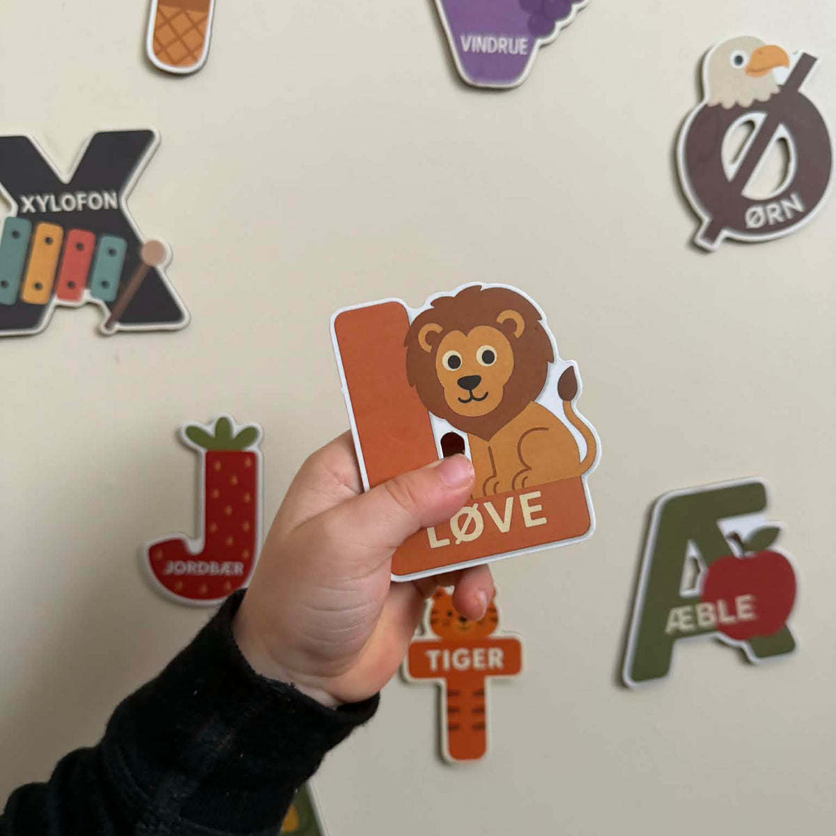 Magnetiske Bogstaver A-Å fra Hemmingsen Kids, billede 2