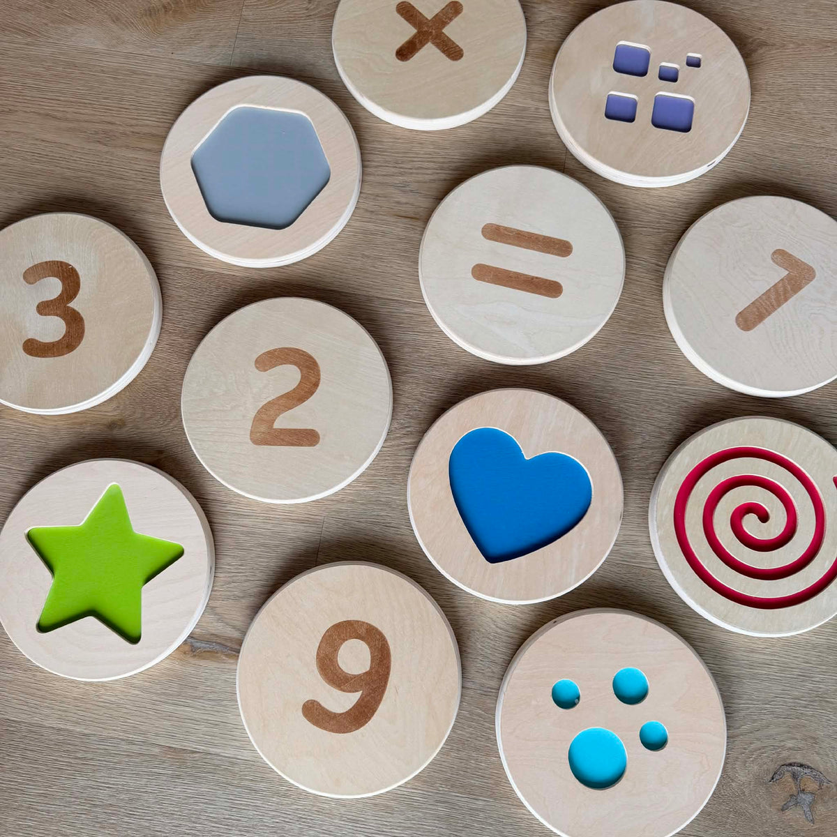 Trædesten - 12 Stk. fra Hemmingsen Kids