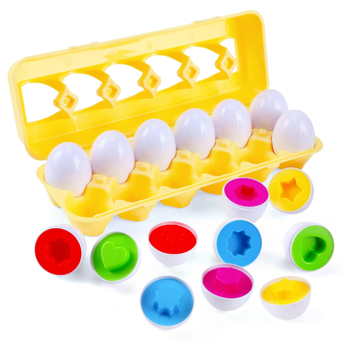 Montessori Æg-Puslespil fra Hemmingsen Kids