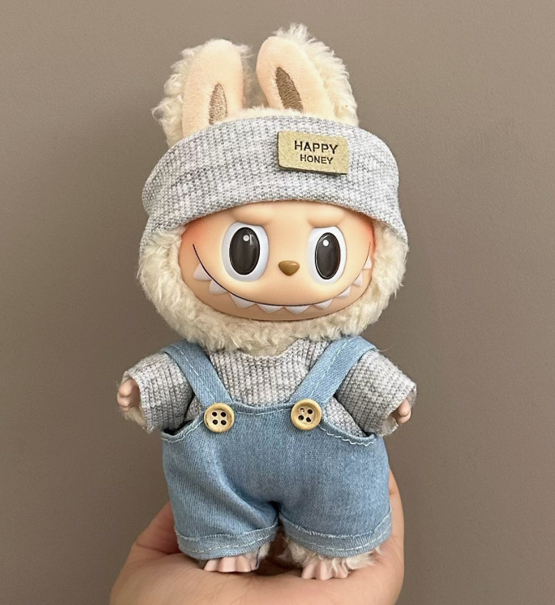Labubu Tøjsæt- Happy Honey Denim fra Hemmingsen Kids, billede 3