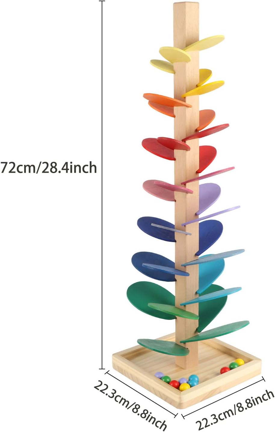 Musiktræ Regnbue 72cm fra Hemmingsen Kids, billede 4