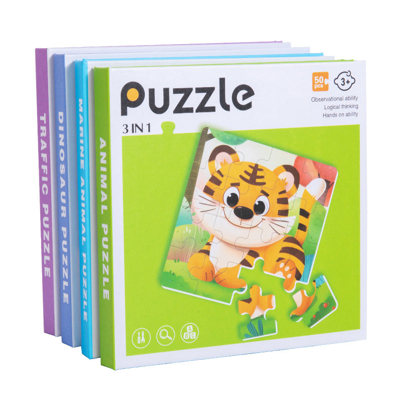 Magnet puslespil 3-i-1 fra Hemmingsen Kids, billede 9