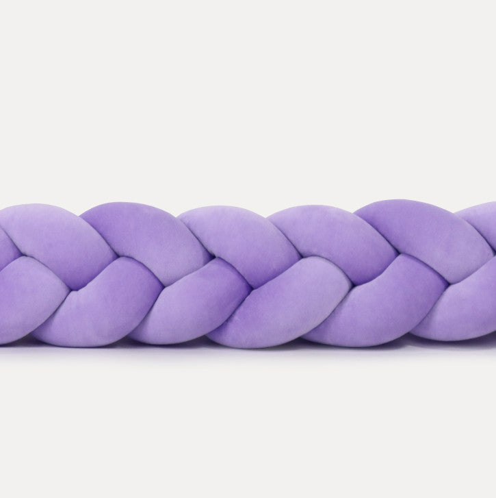 Sengerand, 3-strenget fletning- Lilla fra Hemmingsen Kids