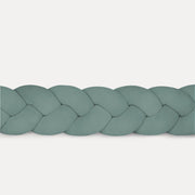 Sengerand, 3-strenget fletning- Smaragd fra Hemmingsen Kids