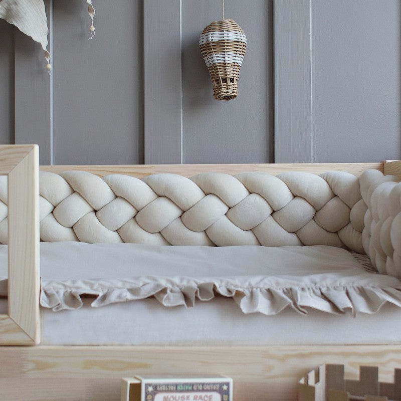 Sengerand, 4-tråde Beige fra Hemmingsen Kids, billede 2