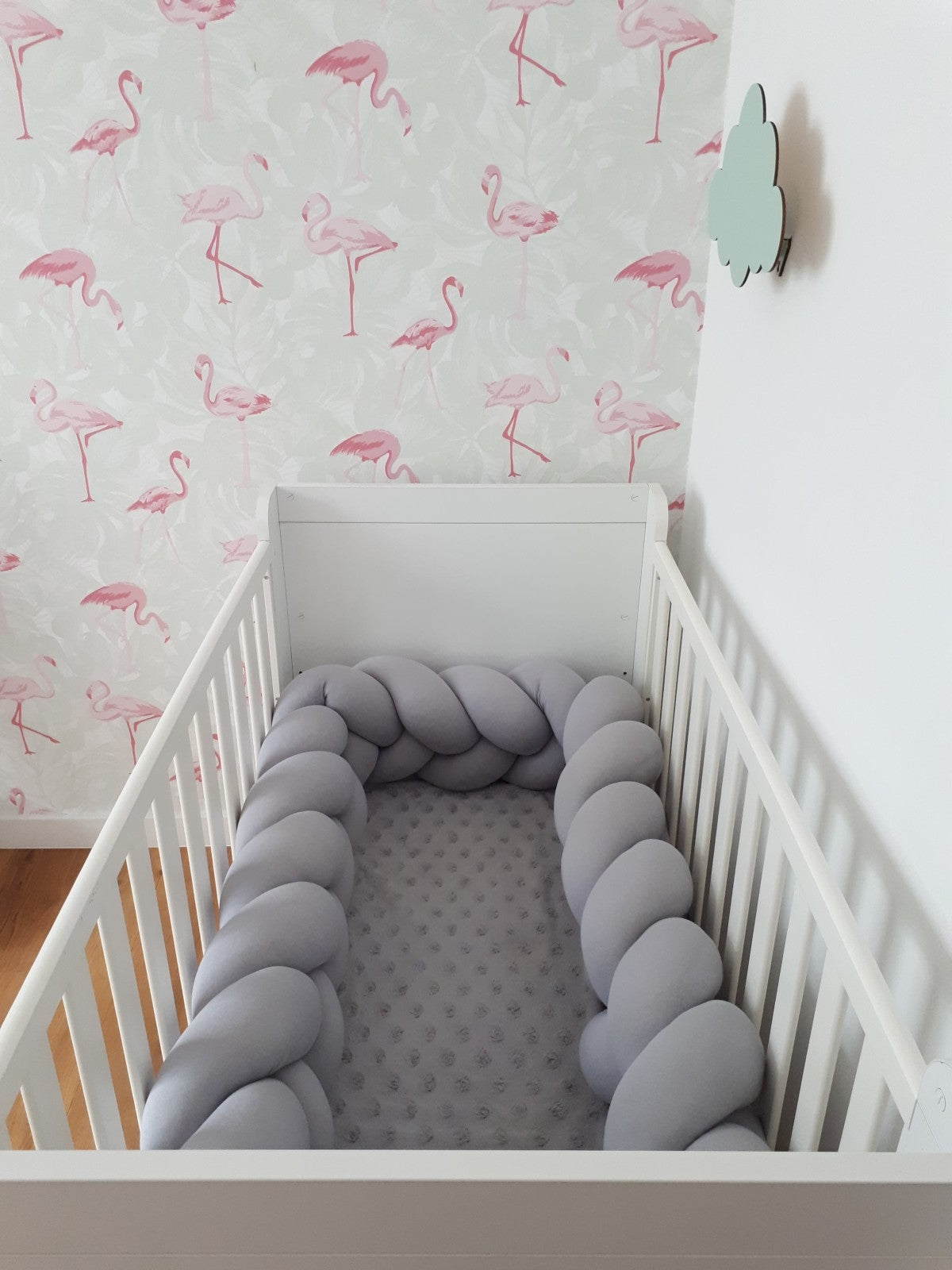 Sengerand - Soft Grey fra Hemmingsen Kids, billede 3