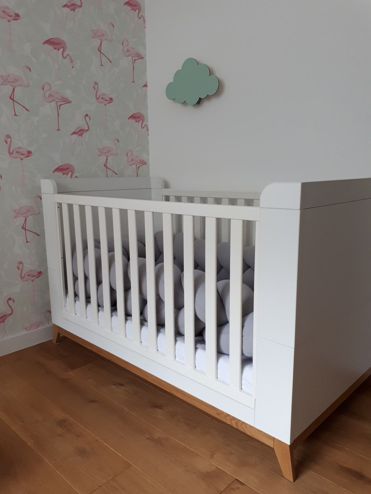 Sengerand - Soft Grey fra Hemmingsen Kids, billede 2