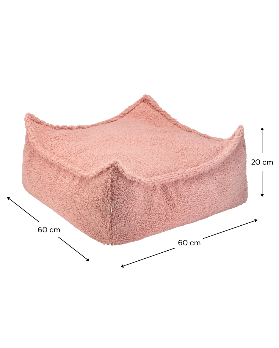 Wigiwama Firkantet puf, Guava (3)