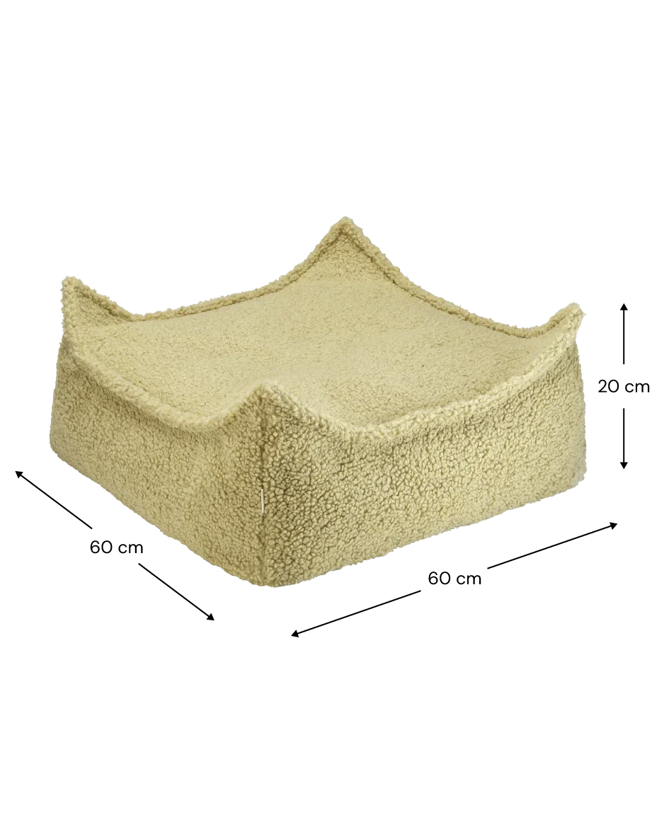 Wigiwama Sækkestol med puf, Matcha (8)