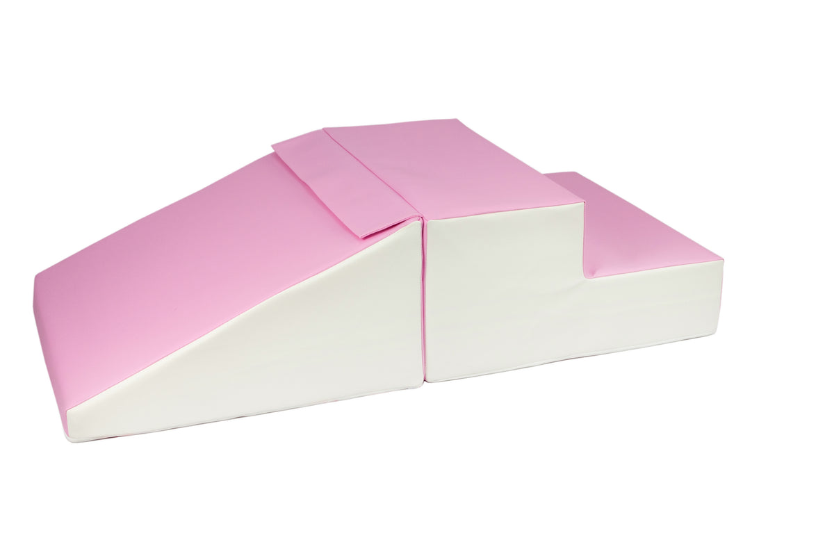 Pink rutjsebane med skumklodser